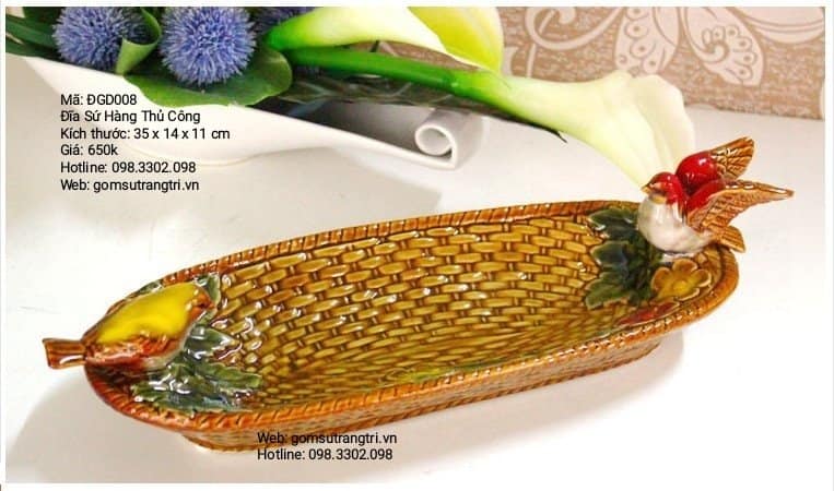 ĐĨA SỨ HÀNG THỦ CÔNG